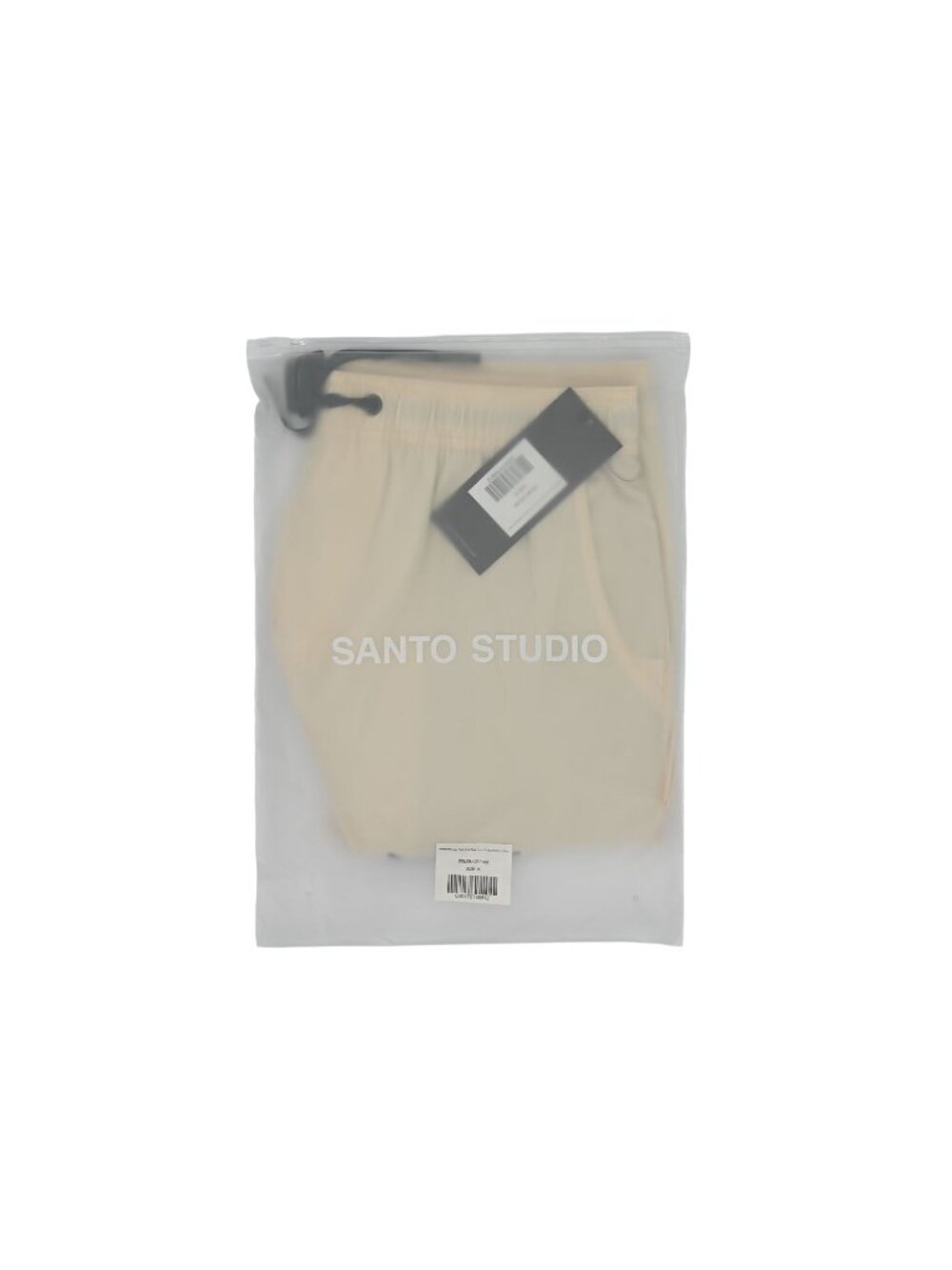 Santo Studio Tempo Faith Over Fear Tech Short in Cream